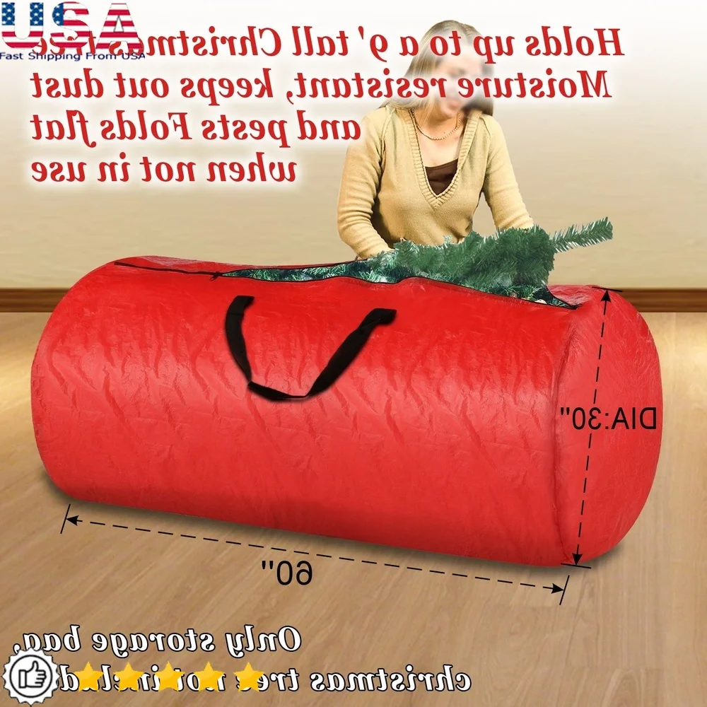 Christmas Tree Artificial - Large Christmas Tree Storage Bag Carry