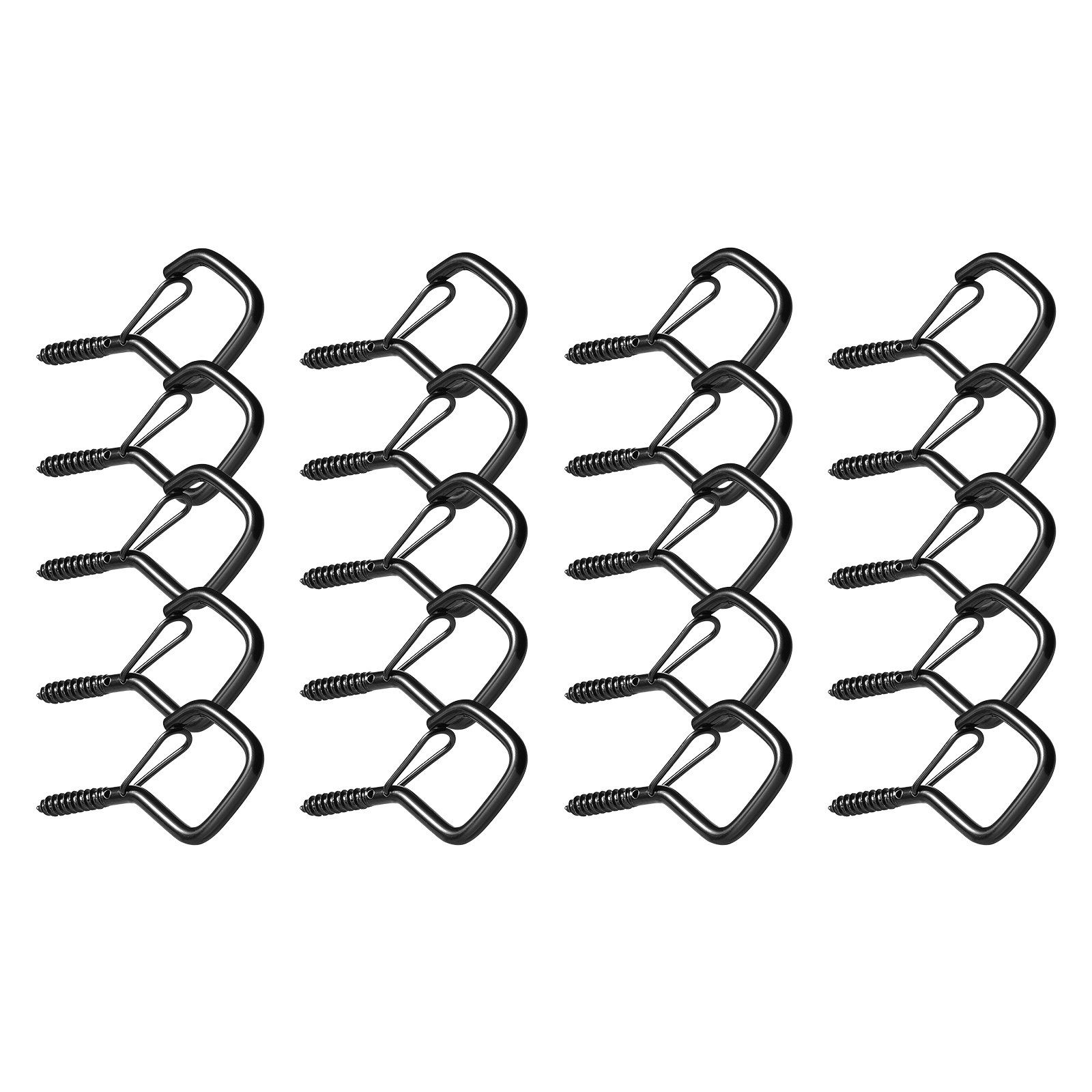 Christmas Lights Outdoor - 20PCS Q Hanger Hooks Heavy Duty
