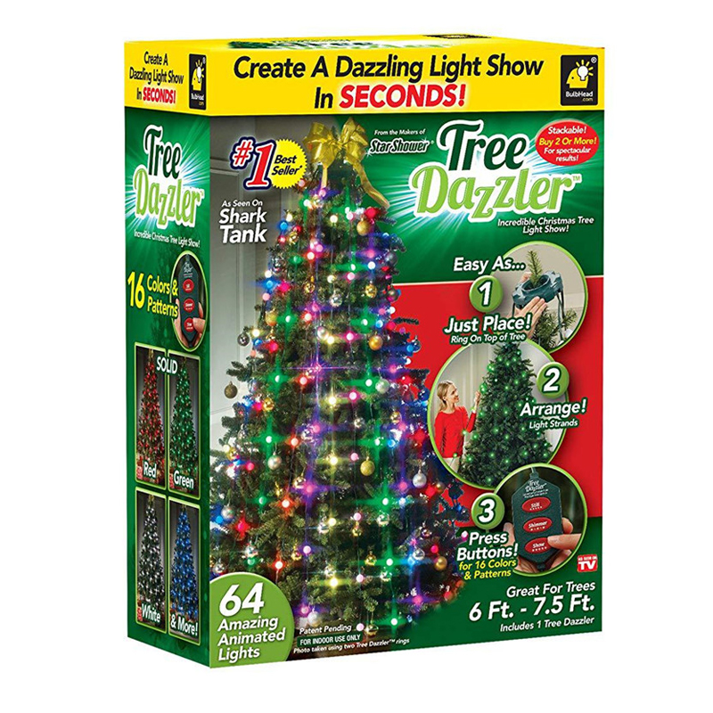 Led Fairy String Lights - Multicolor 64 LED Garland String Lights