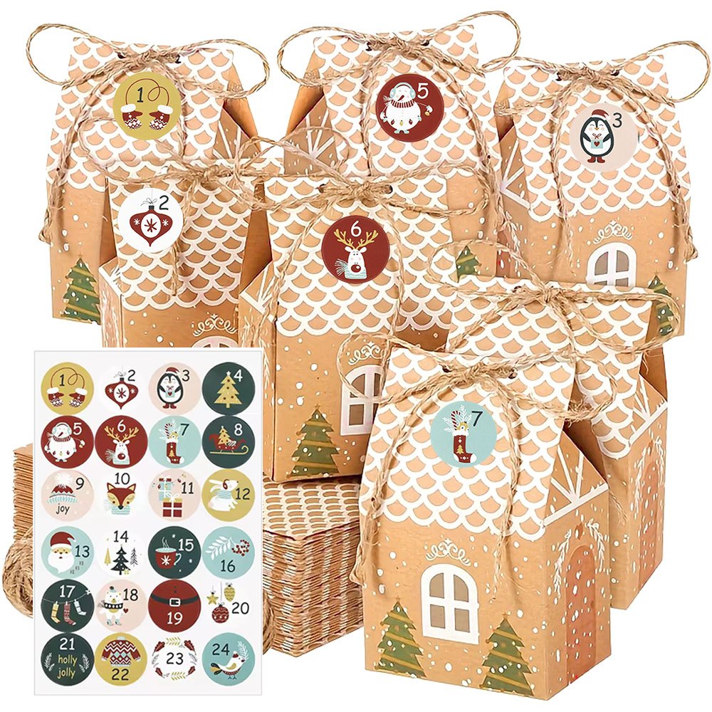 24pcs/Sets Christmas Advent Ca - Advent Calendar Gift review and price