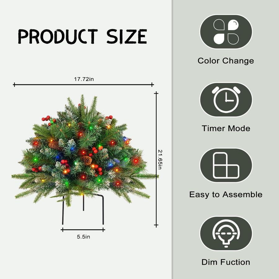 Pack Christmas Tree Urn Filler - Christmas Tree Artificial review and price