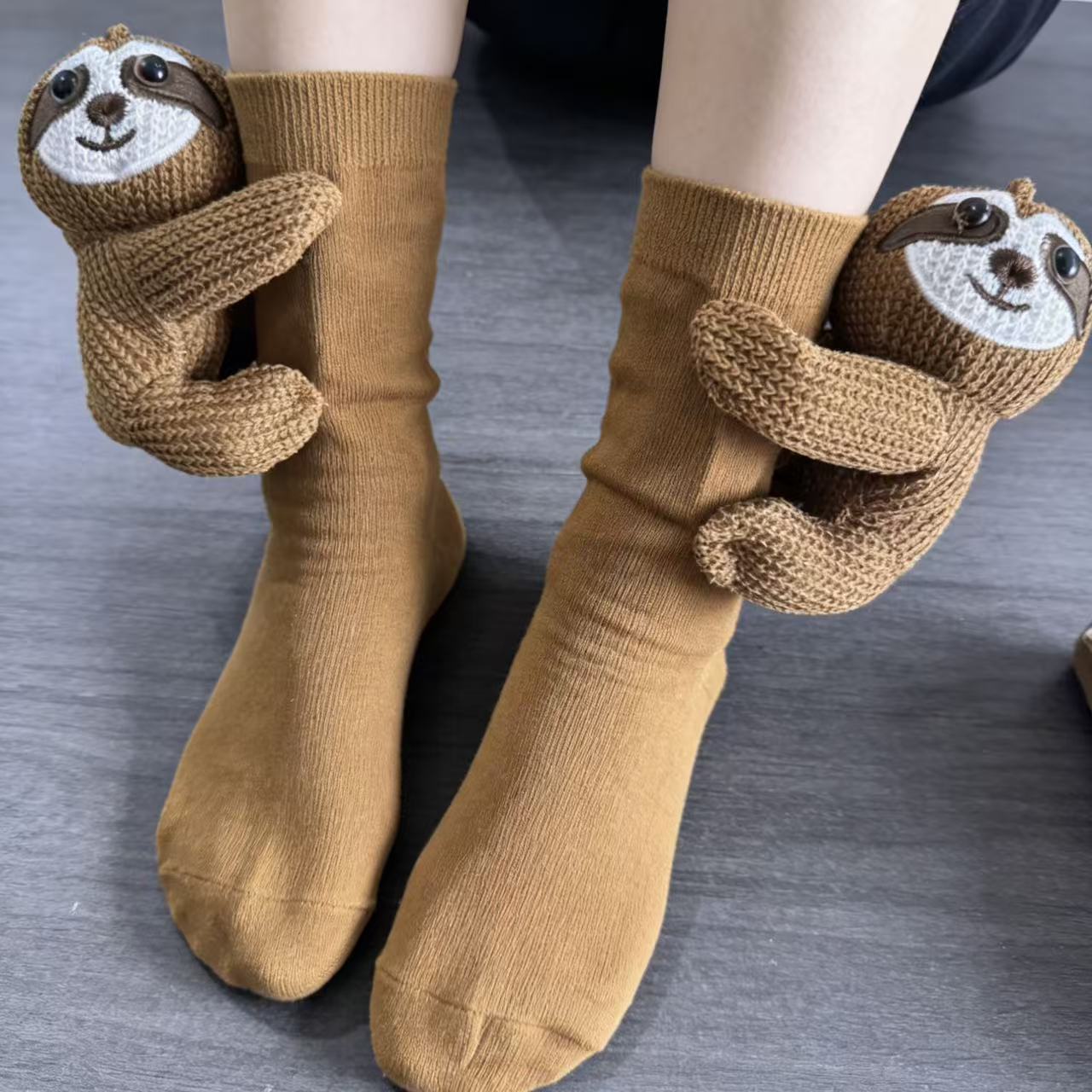3D Knit Animal Sloth Socks for - Christmas Stocking Hanging review and price