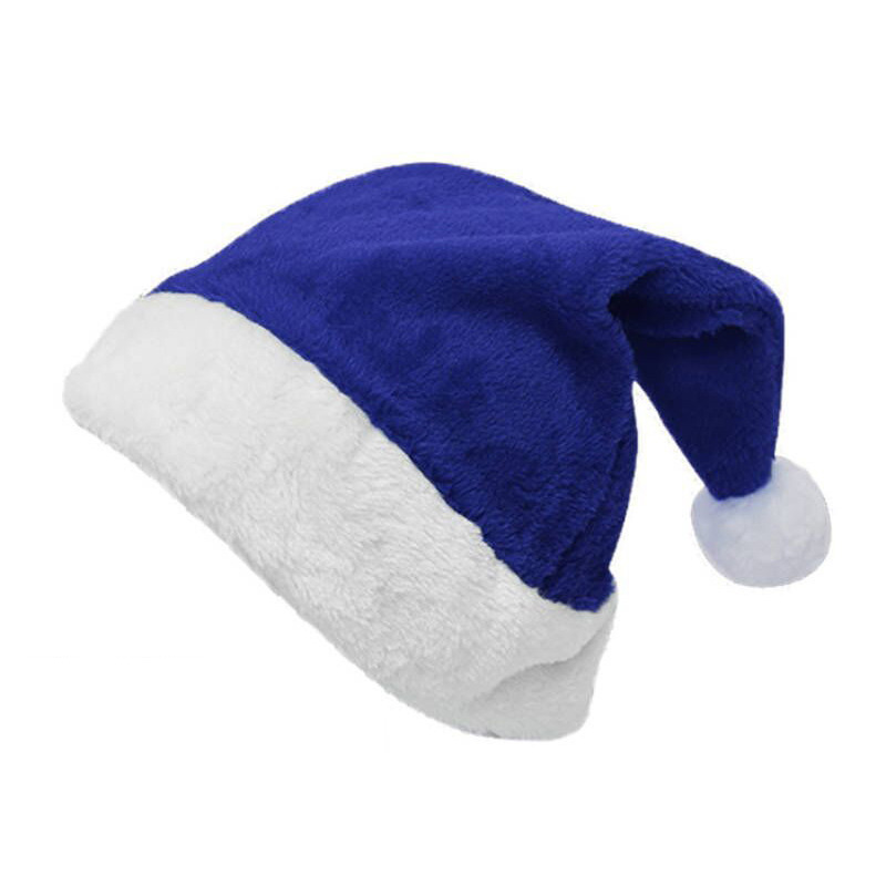 50pcs Christmas Plush Velvet H - Santa Hat Plush review and price