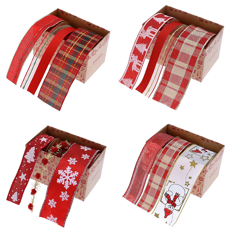 Christmas Ribbon Set Boxed Gif - Gift Box Wrap Set review and price