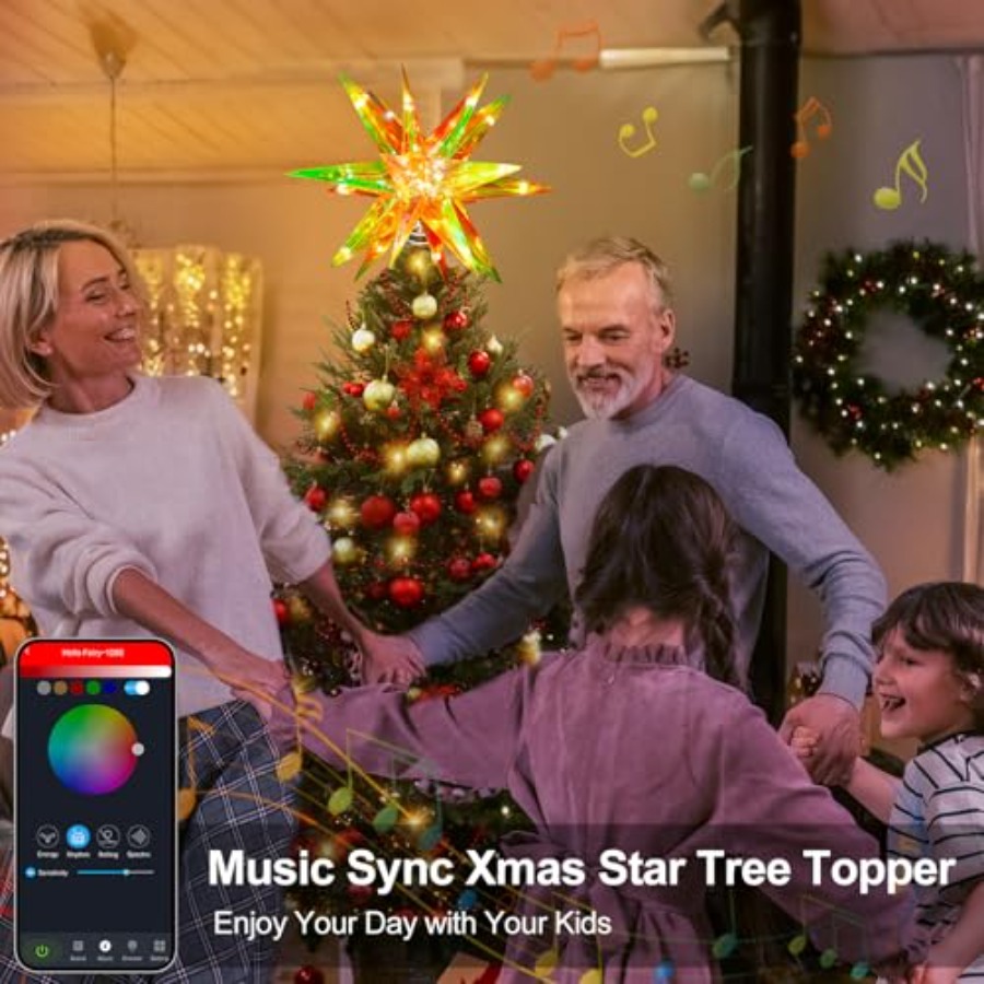 Christmas Star Tree Topper, 13 - Star Tree Topper review and price