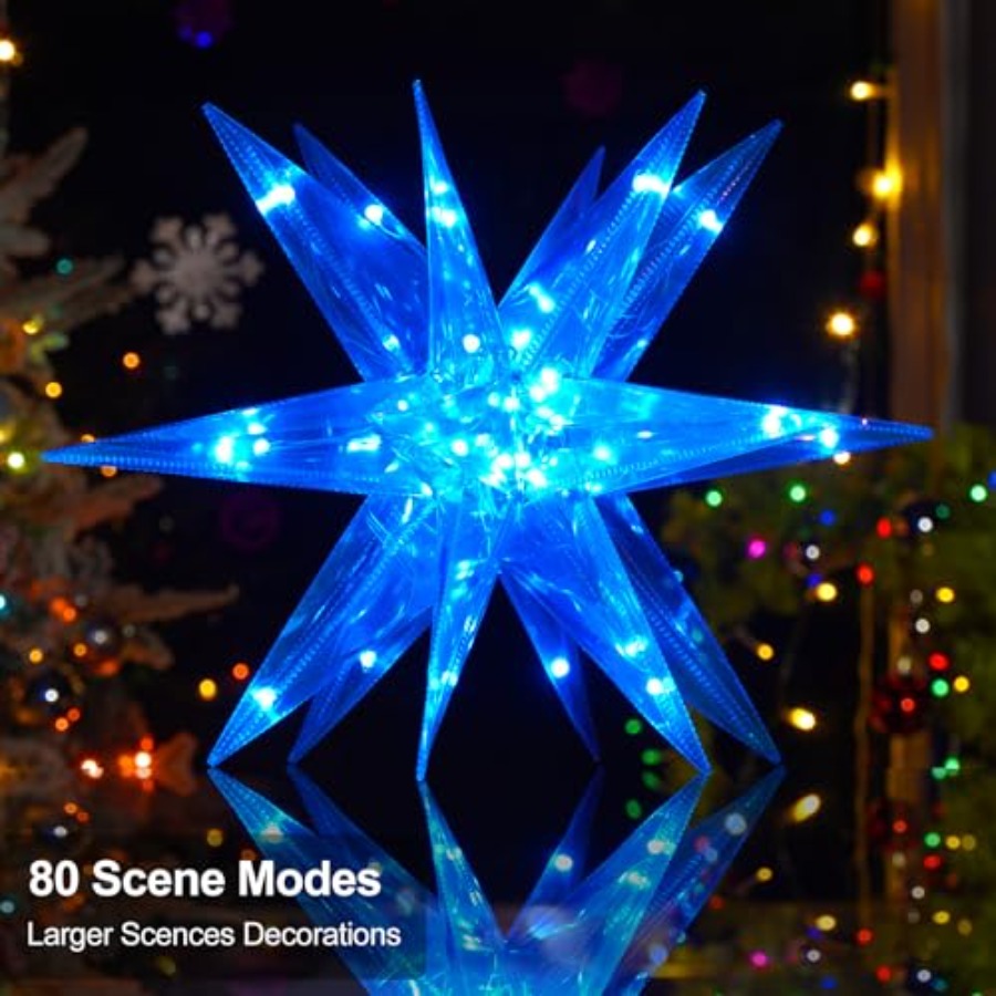 Christmas Star Tree Topper, 13 - Star Tree Topper review and price