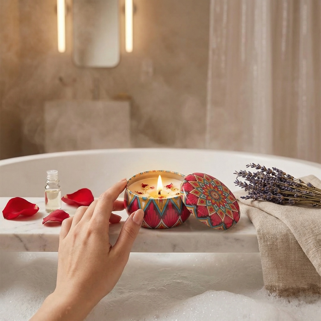 1pc Scented Candle Set With Co - Holiday Candle Set review and price