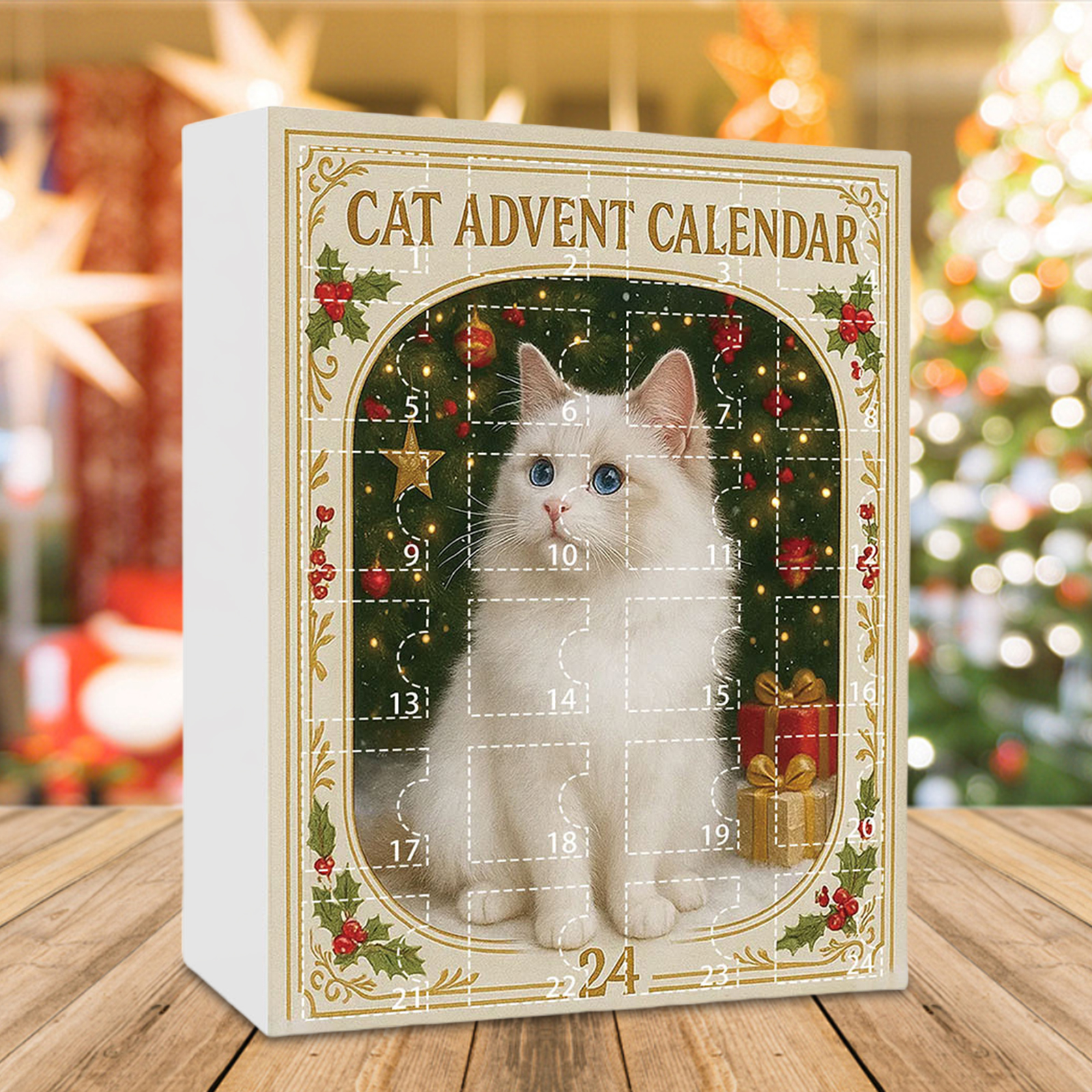 Cat Lovers 24 Days Christmas A - Advent Calendar Gift review and price