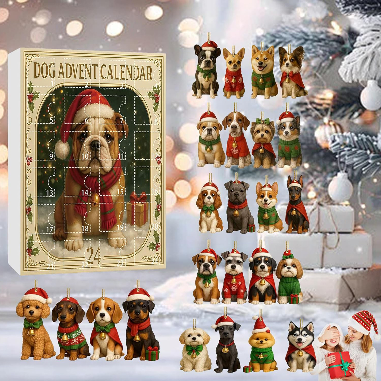 Cat Lovers 24 Days Christmas A - Advent Calendar Gift review and price