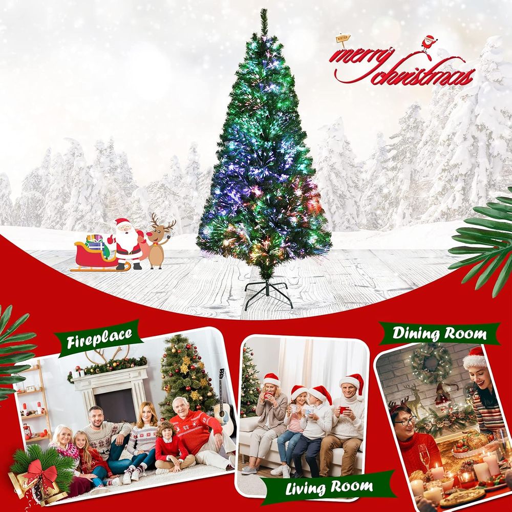 6ft Pre-lit Premium Spruce Art - Christmas Tree Artificial review and price
