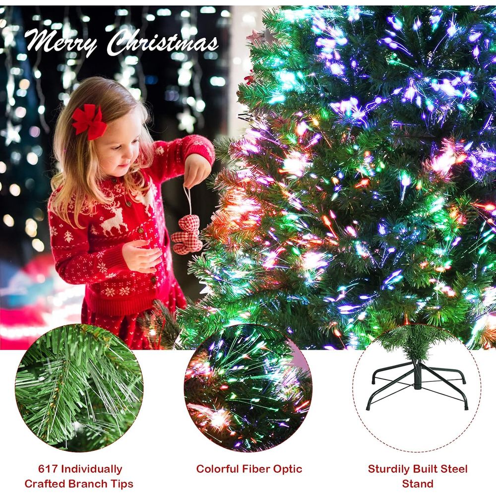 6ft Pre-lit Premium Spruce Art - Christmas Tree Artificial review and price