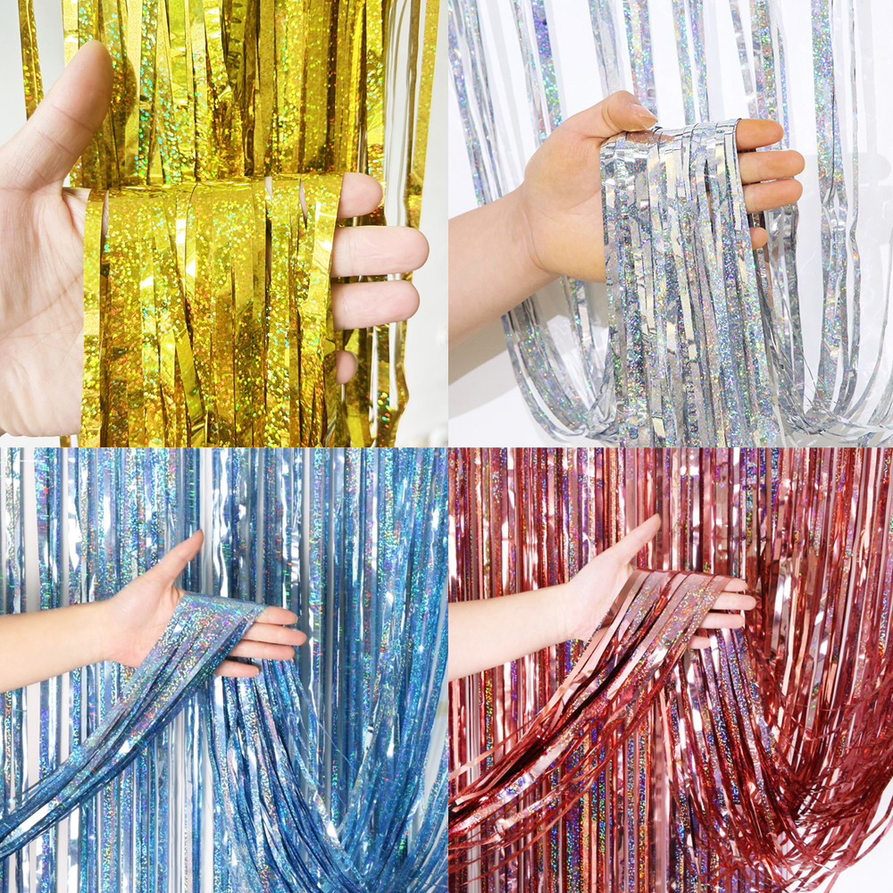 2M Glitter Pink Metallic Foil  - Tinsel Garland Decoration review and price