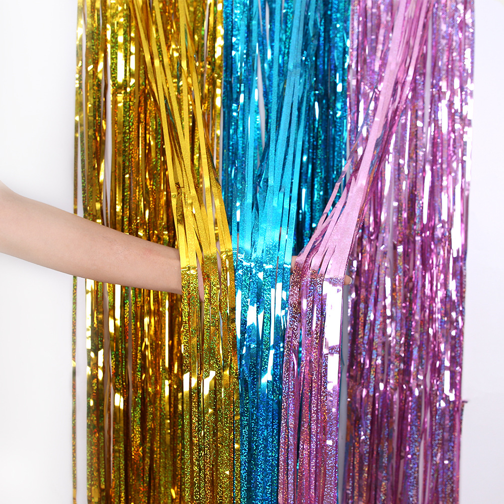 2M Glitter Pink Metallic Foil  - Tinsel Garland Decoration review and price
