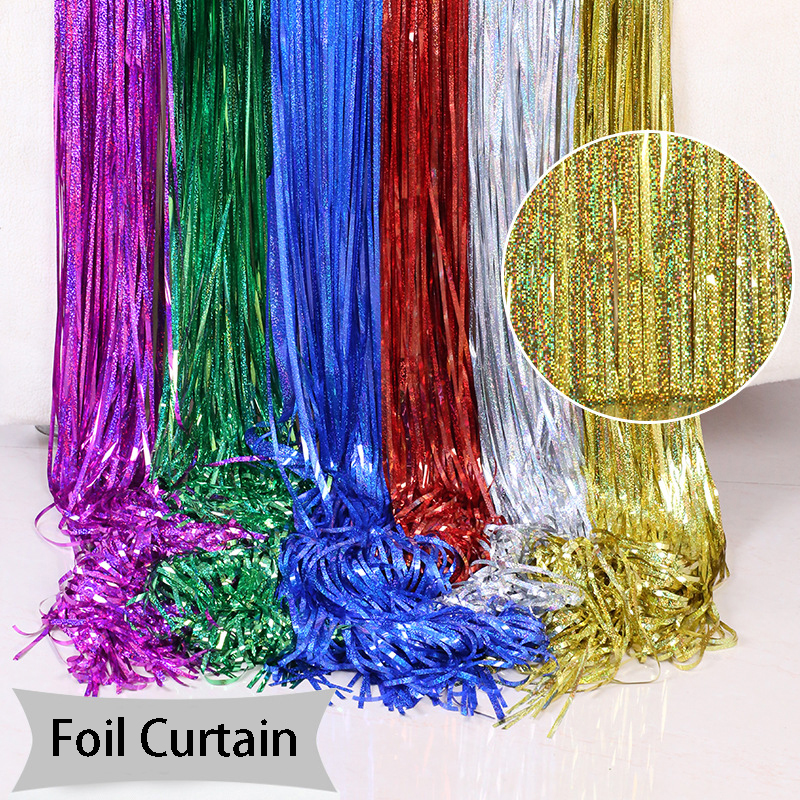 2M Glitter Pink Metallic Foil  - Tinsel Garland Decoration review and price
