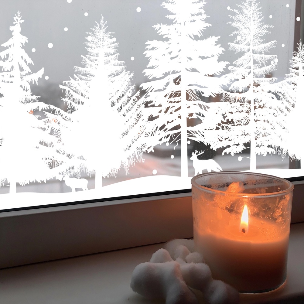 Easy Application Window Cling  - Snowflake Window Decal review and price