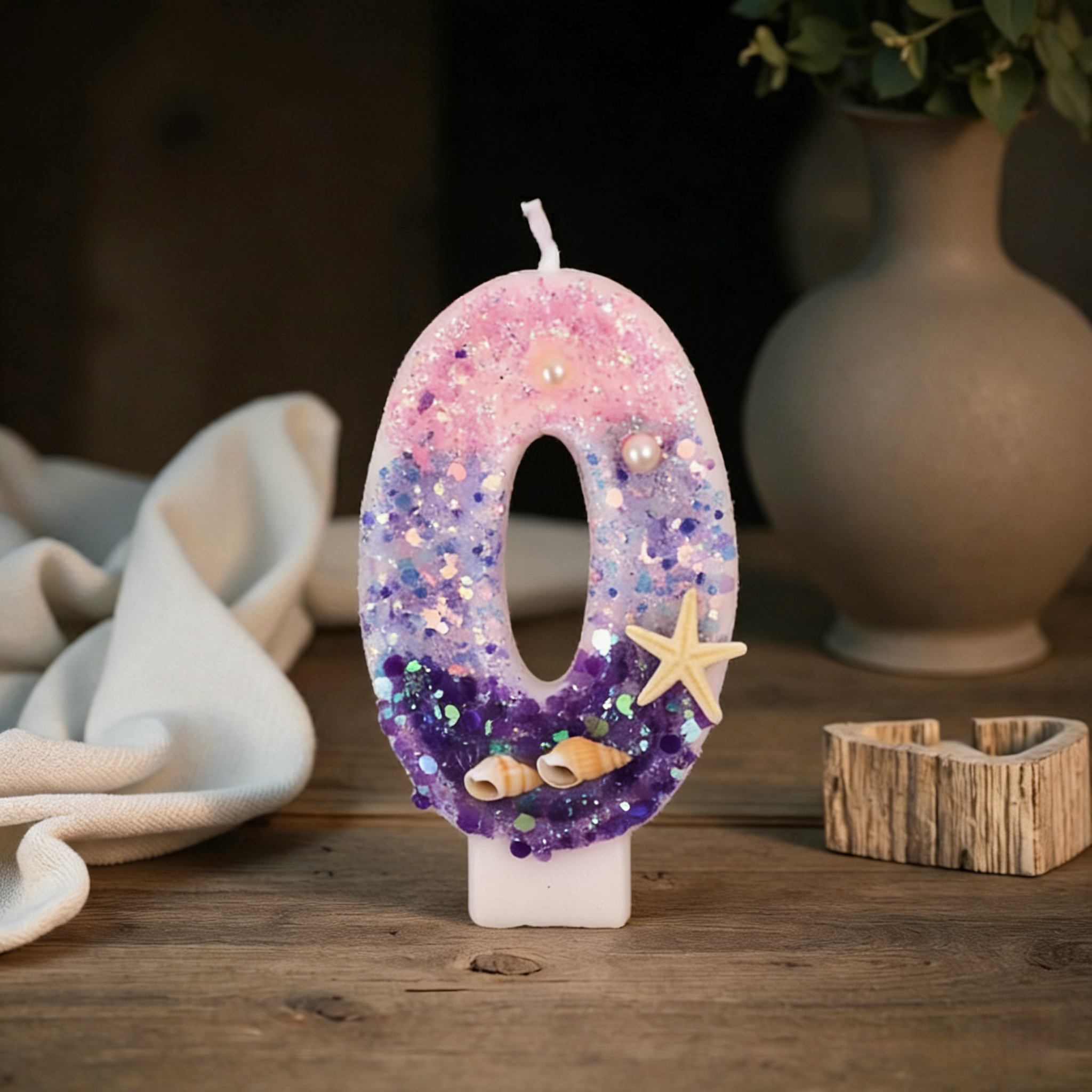 Three Color Gradient Mermaid 0 - Holiday Candle Set review and price