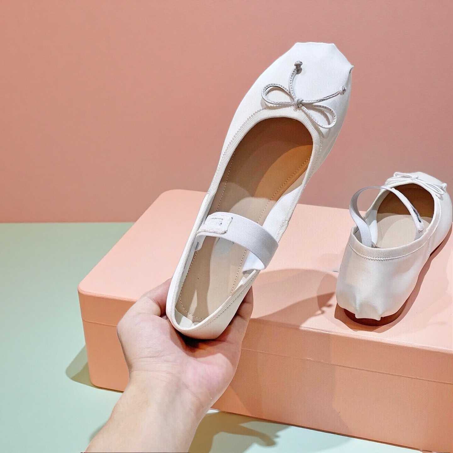 26SS Luxury Ballet Flats, Wome - Ribbon Bow Gift review and price