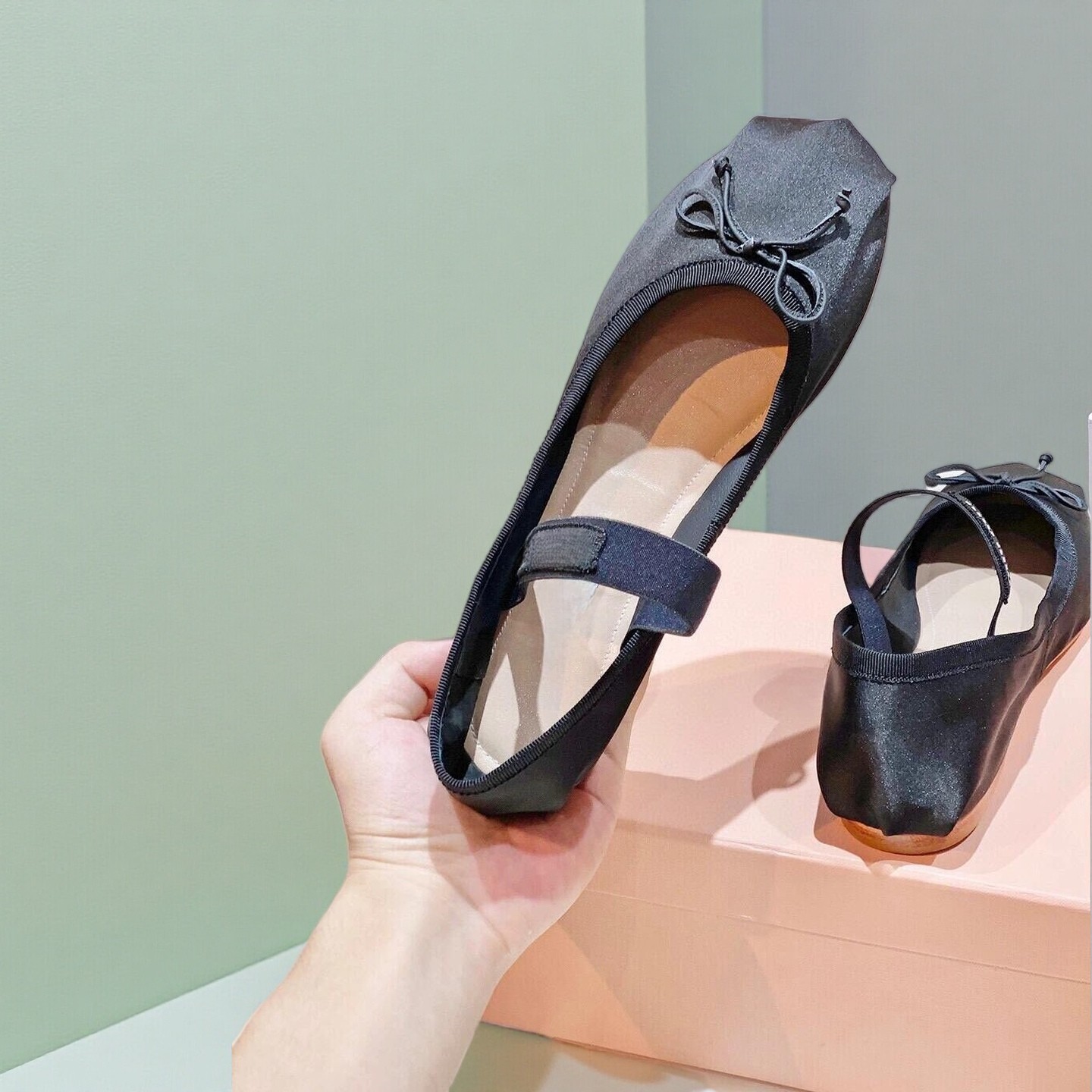 26SS Luxury Ballet Flats, Wome - Ribbon Bow Gift review and price