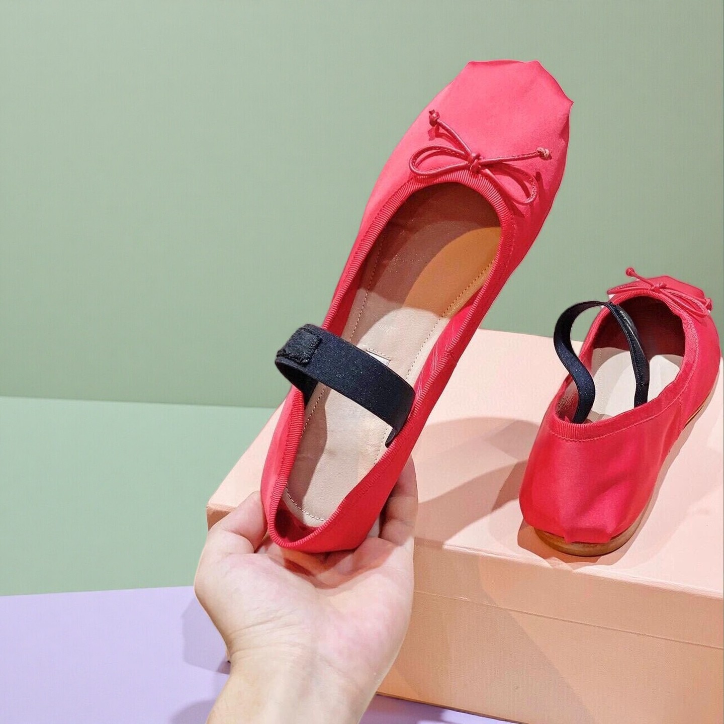 26SS Luxury Ballet Flats, Wome - Ribbon Bow Gift review and price