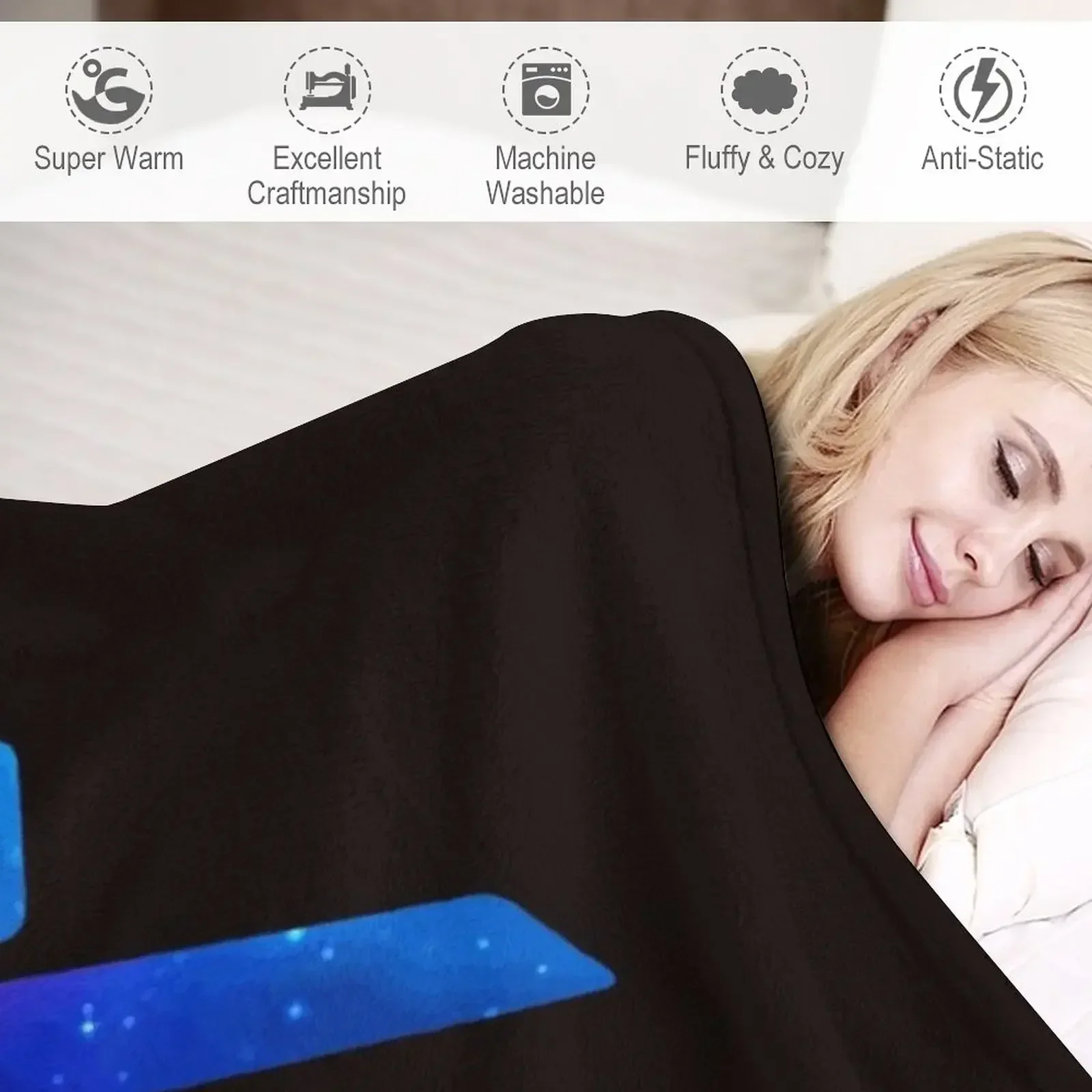 Kids Share The Love Galaxy Log - Christmas Throw Blanket review and price