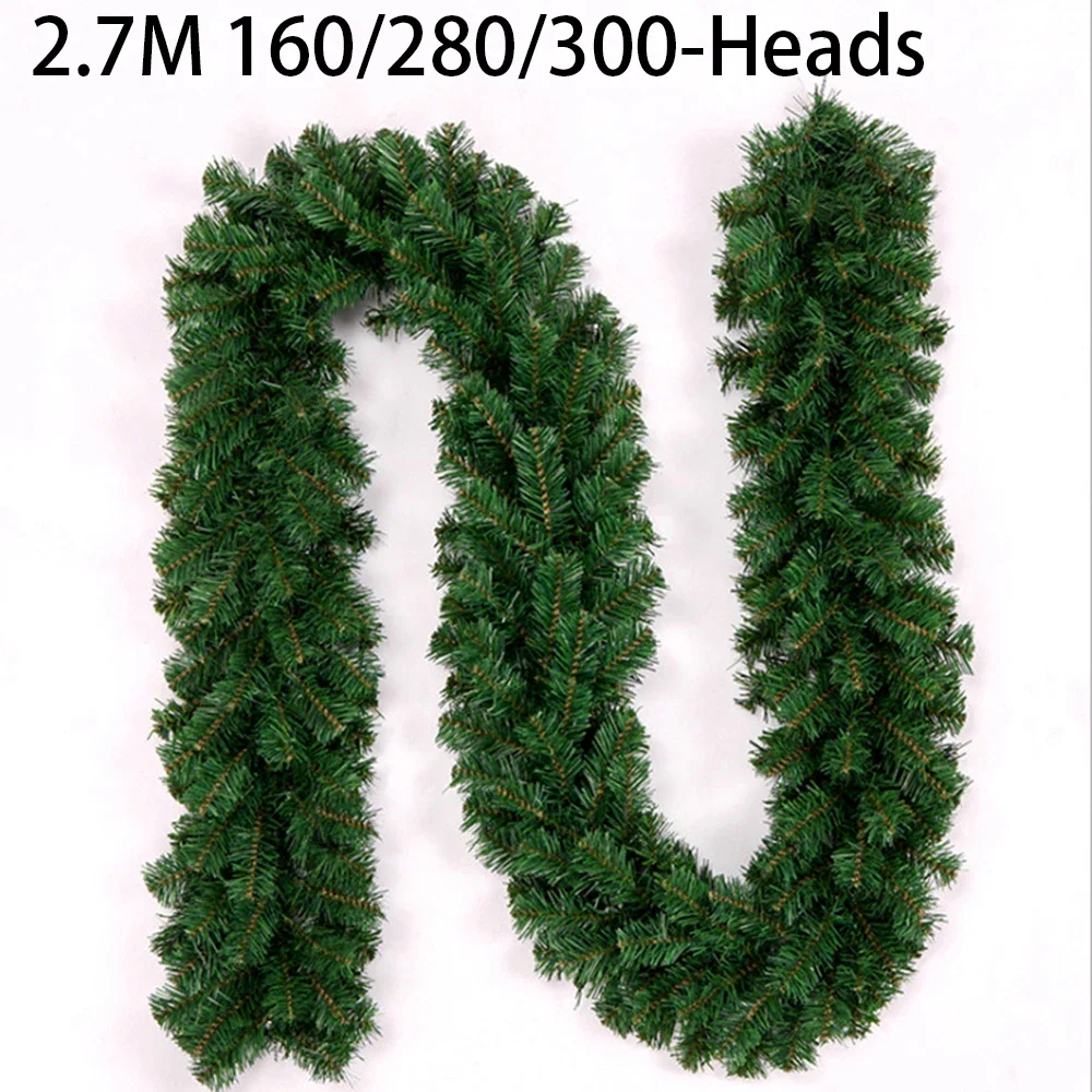 2.7M Artificial Green Christma - Christmas Wreath Fake review and price