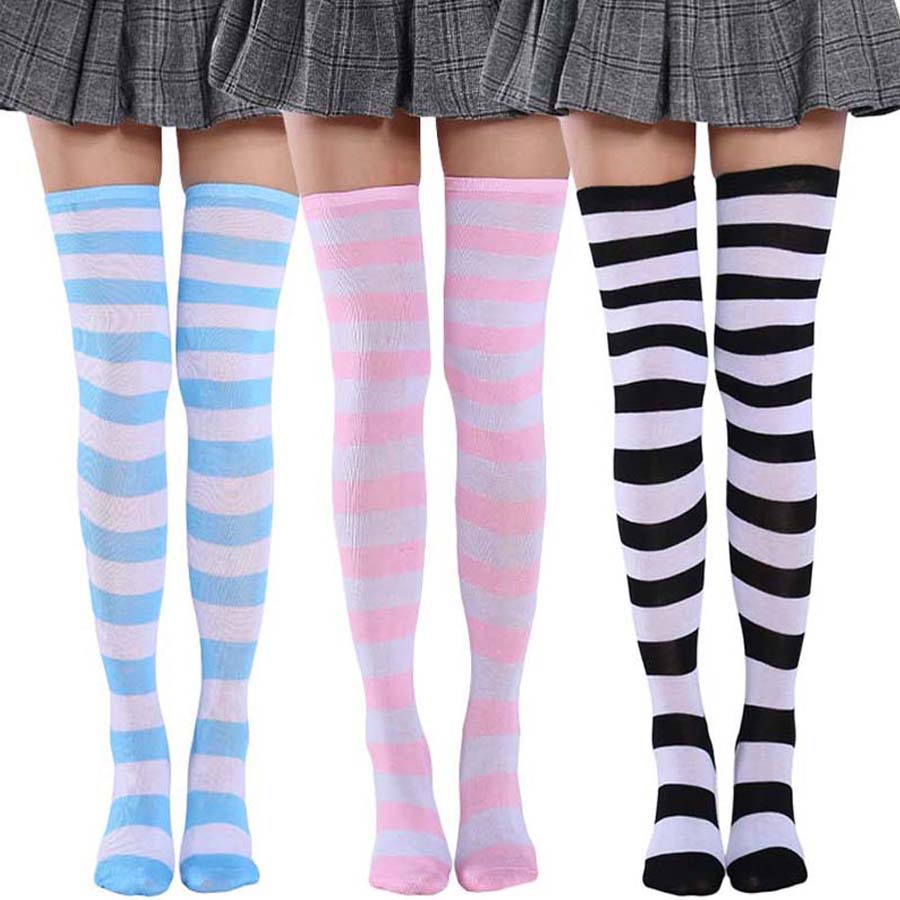 Cute Pink Blue Lolita Striped  - Christmas Stocking Hanging review and price