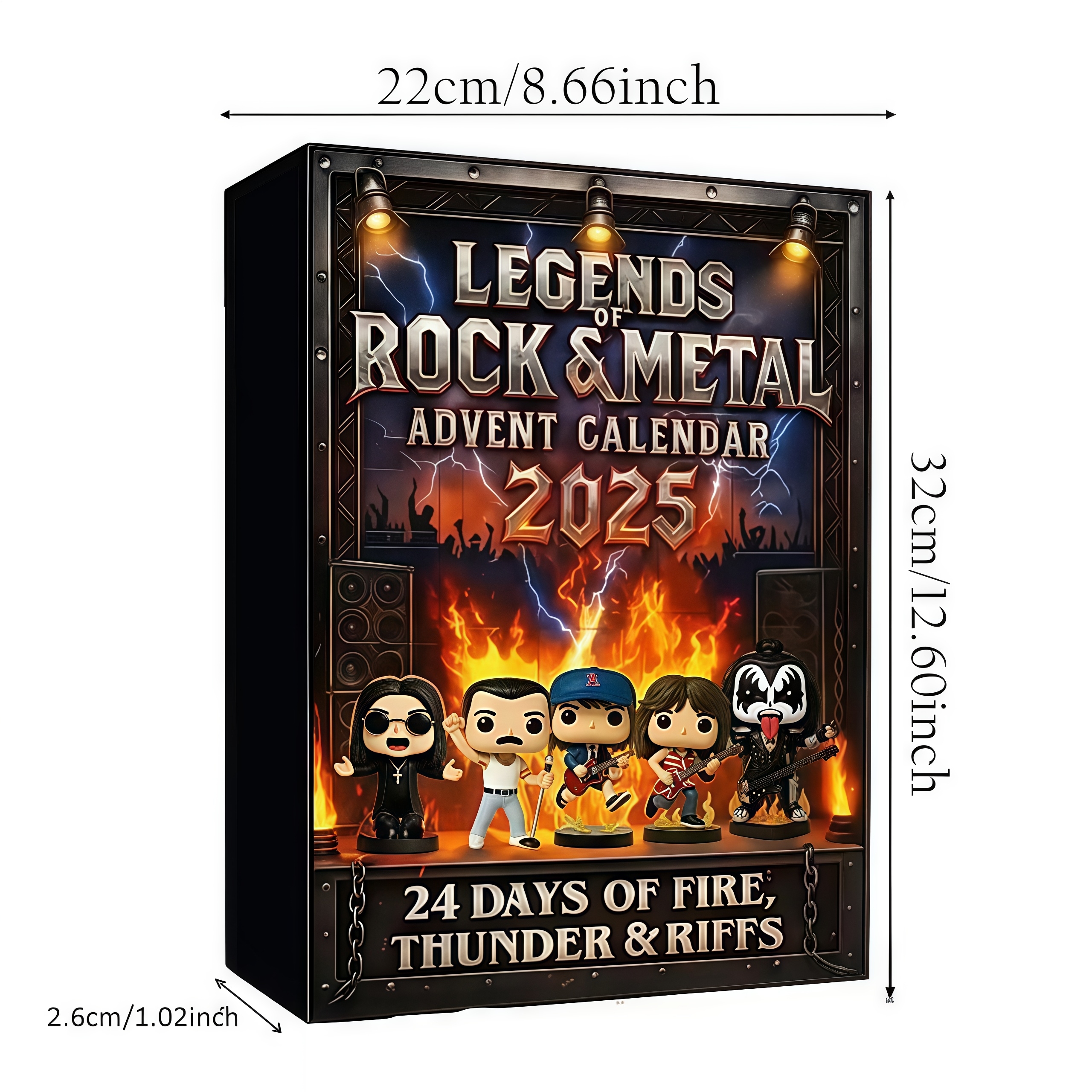Rock and Metal Advent Calendar - Advent Calendar Gift review and price