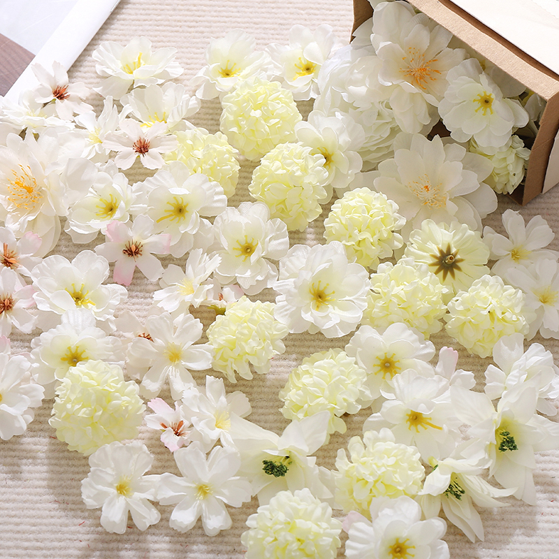 20Pcs Mix White Artificial Flo - Christmas Wreath Fake review and price