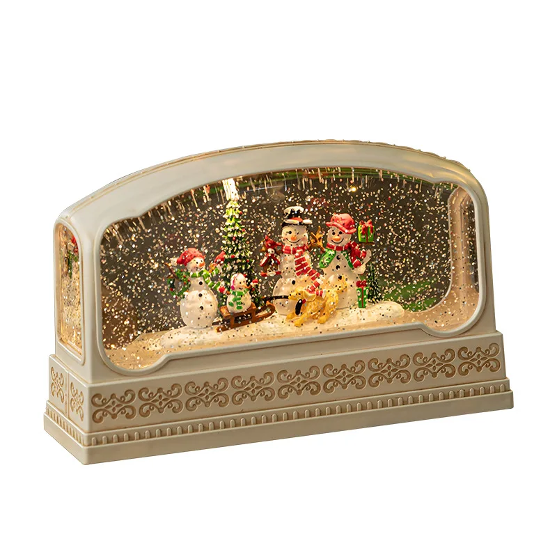 Rectangular Resin Snow Globe M - Snow Globe Musical review and price
