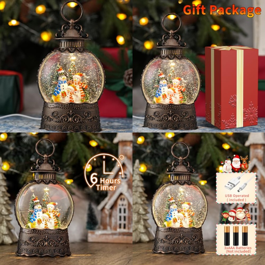 Snow Globe with, Light Up Chri - Snow Globe Musical review and price