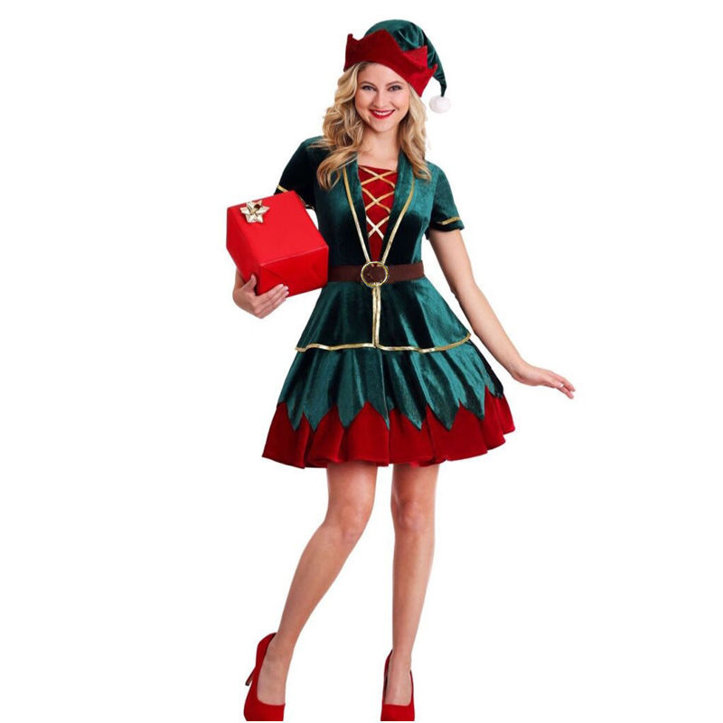 Carnival Couple Xmas Mascot Co - Elf Costume Christmas review and price