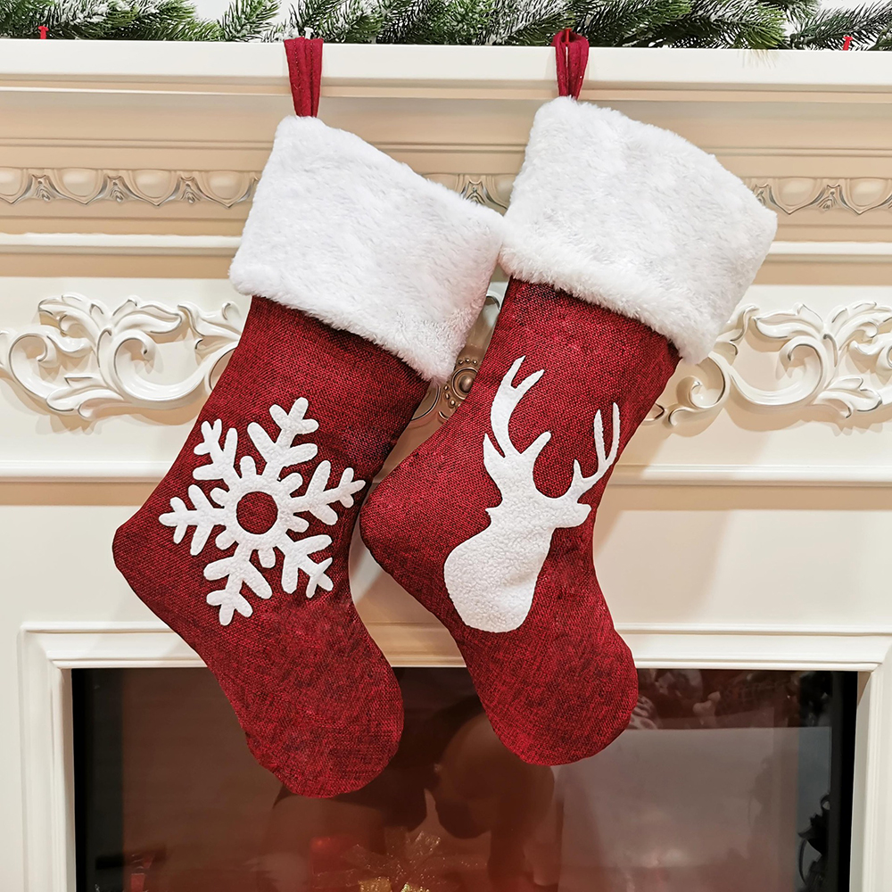 46Cm Plush Big Christmas Socks - Christmas Stocking Hanging review and price