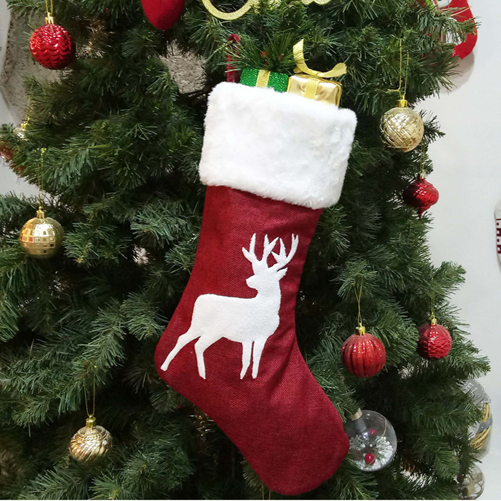 46Cm Plush Big Christmas Socks - Christmas Stocking Hanging review and price