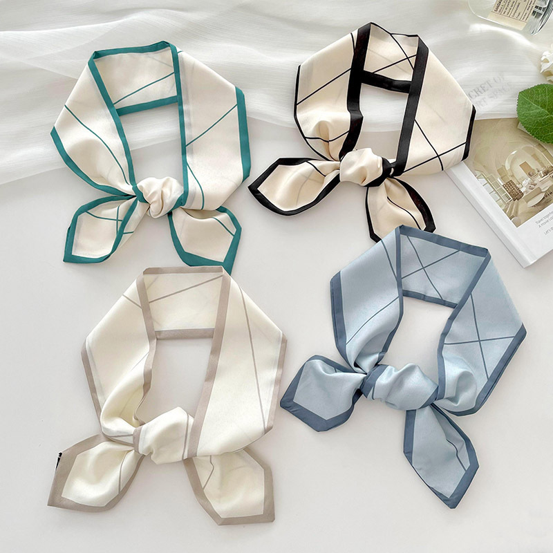 Versatile silk scarf, thin, lo - Ribbon Bow Gift review and price