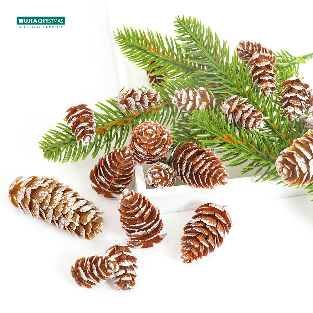 24Pcs Christmas Fake Pine Cone - Christmas Wreath Fake review and price