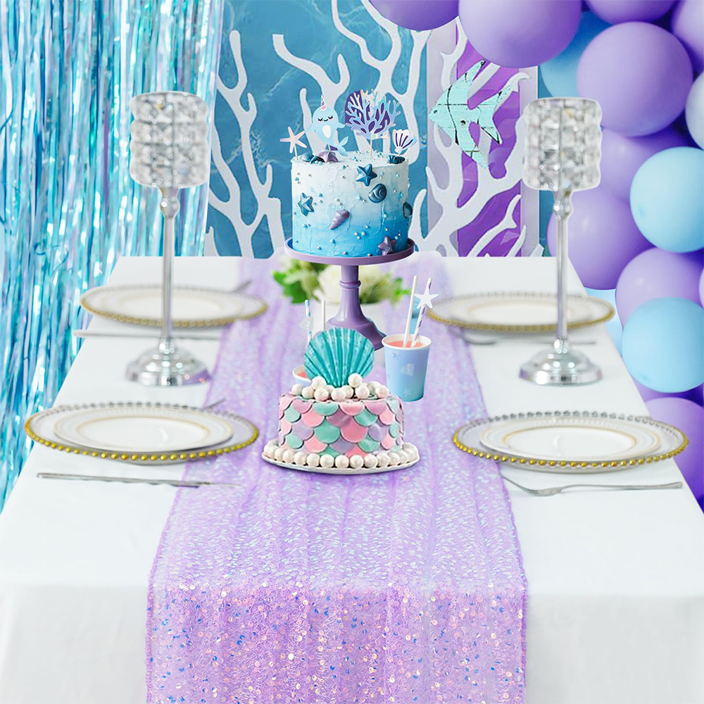 Mermaid Table Runner Iridescen - Christmas Table Runner review and price