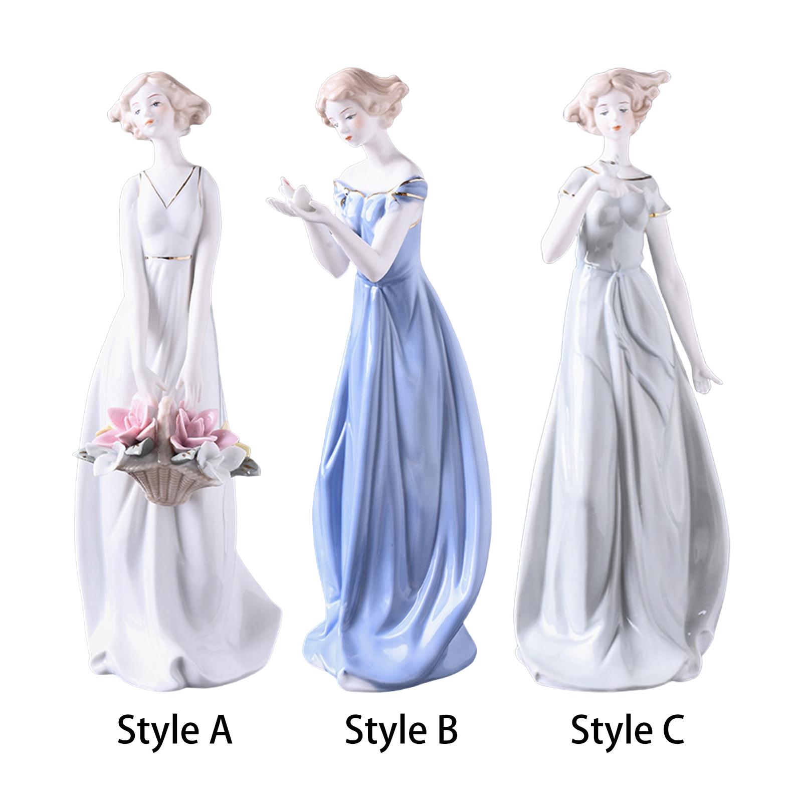 Porcelain Lady Statue Centerpi - Nutcracker Figurine review and price