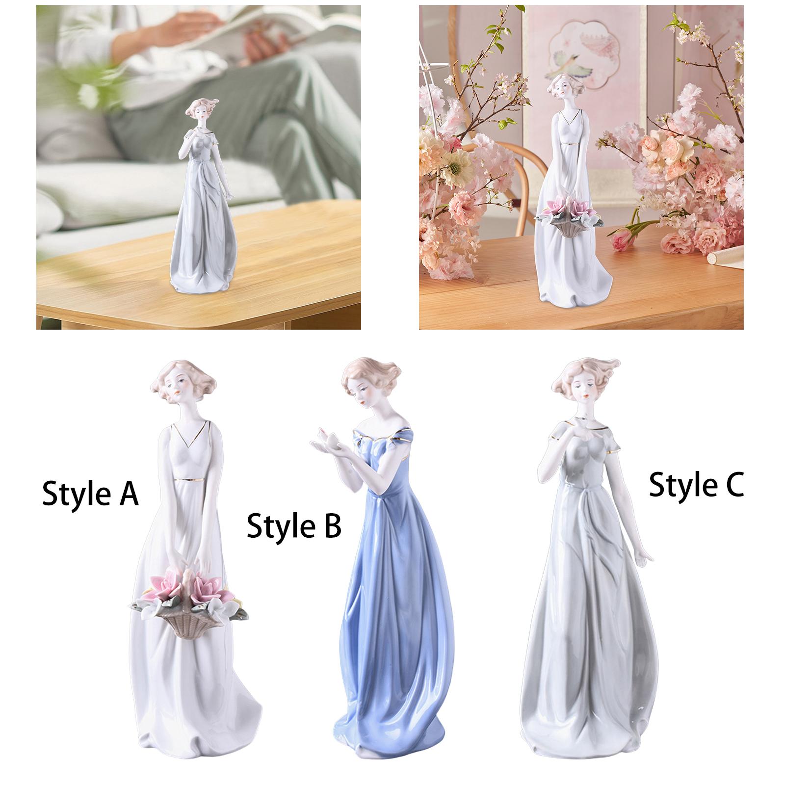 Porcelain Lady Statue Centerpi - Nutcracker Figurine review and price