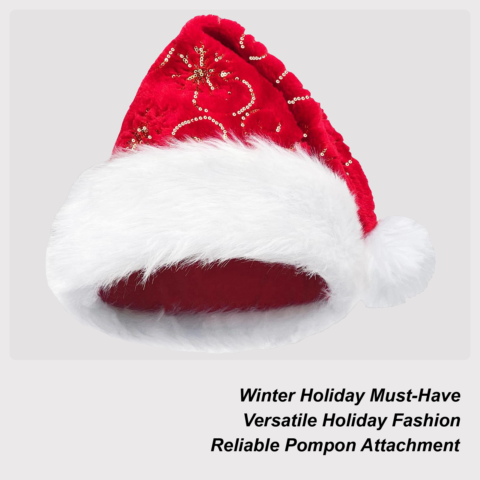 Plush Christmas Hat Portable W - Santa Hat Plush review and price