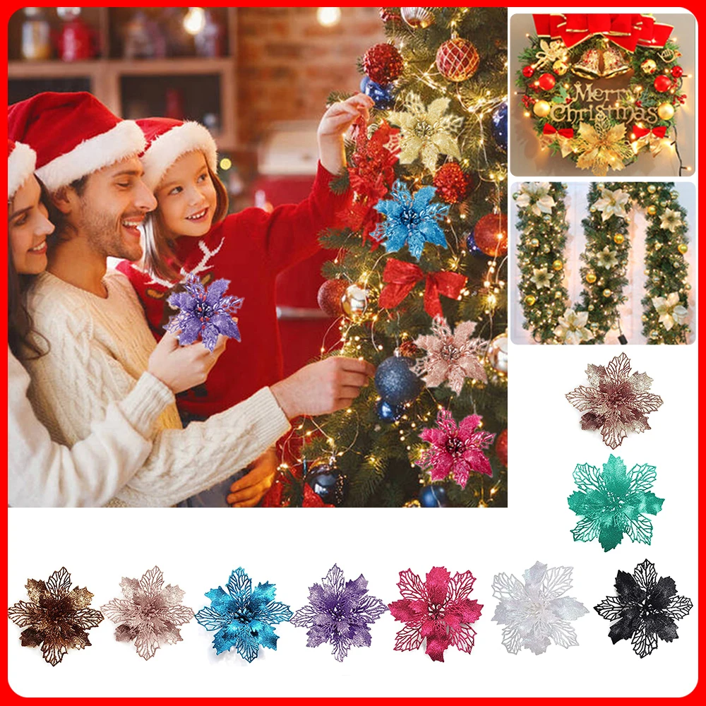 9cm Glitter Artifical Christma - Christmas Wreath Fake review and price
