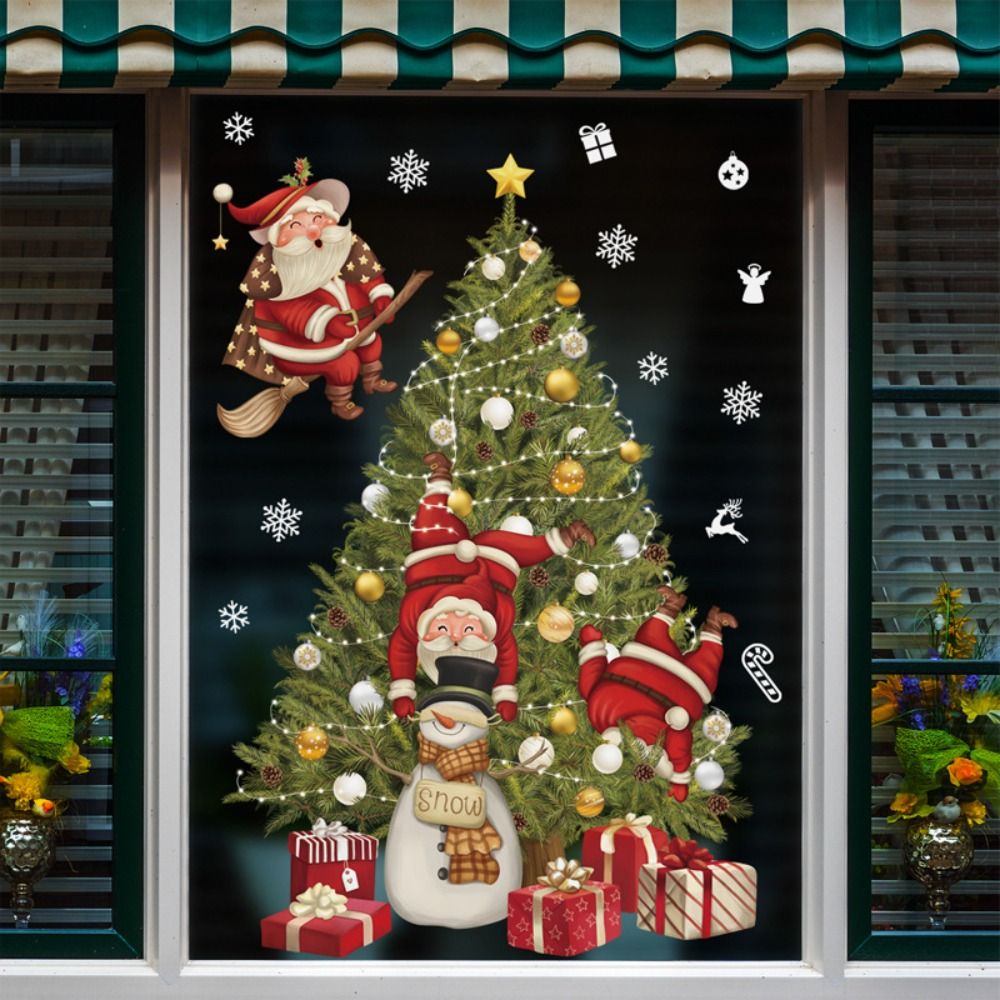 Creative PVC Christmas Window  - Snowflake Window Decal review and price