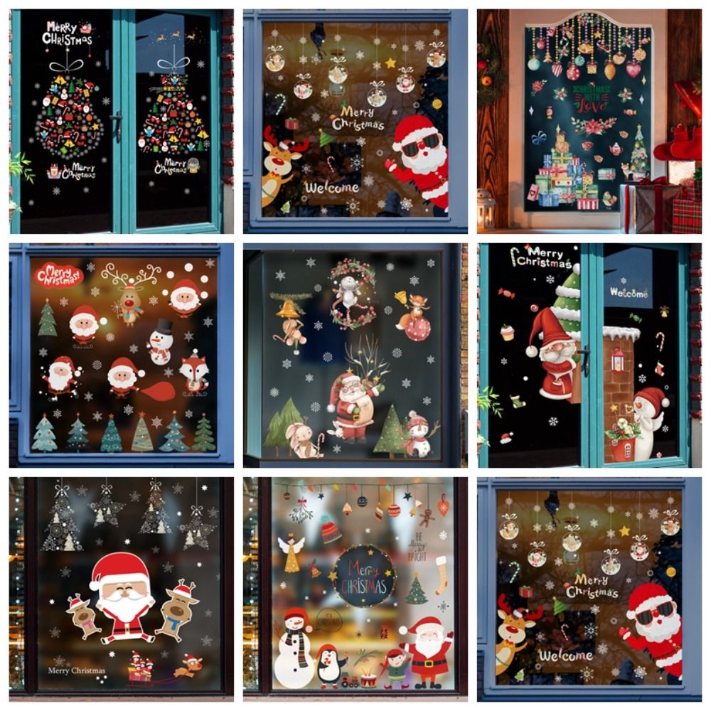 Creative PVC Christmas Window  - Snowflake Window Decal review and price