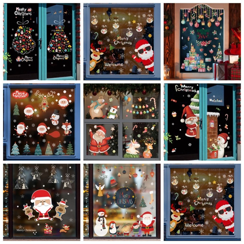 Creative PVC Christmas Window  - Snowflake Window Decal review and price