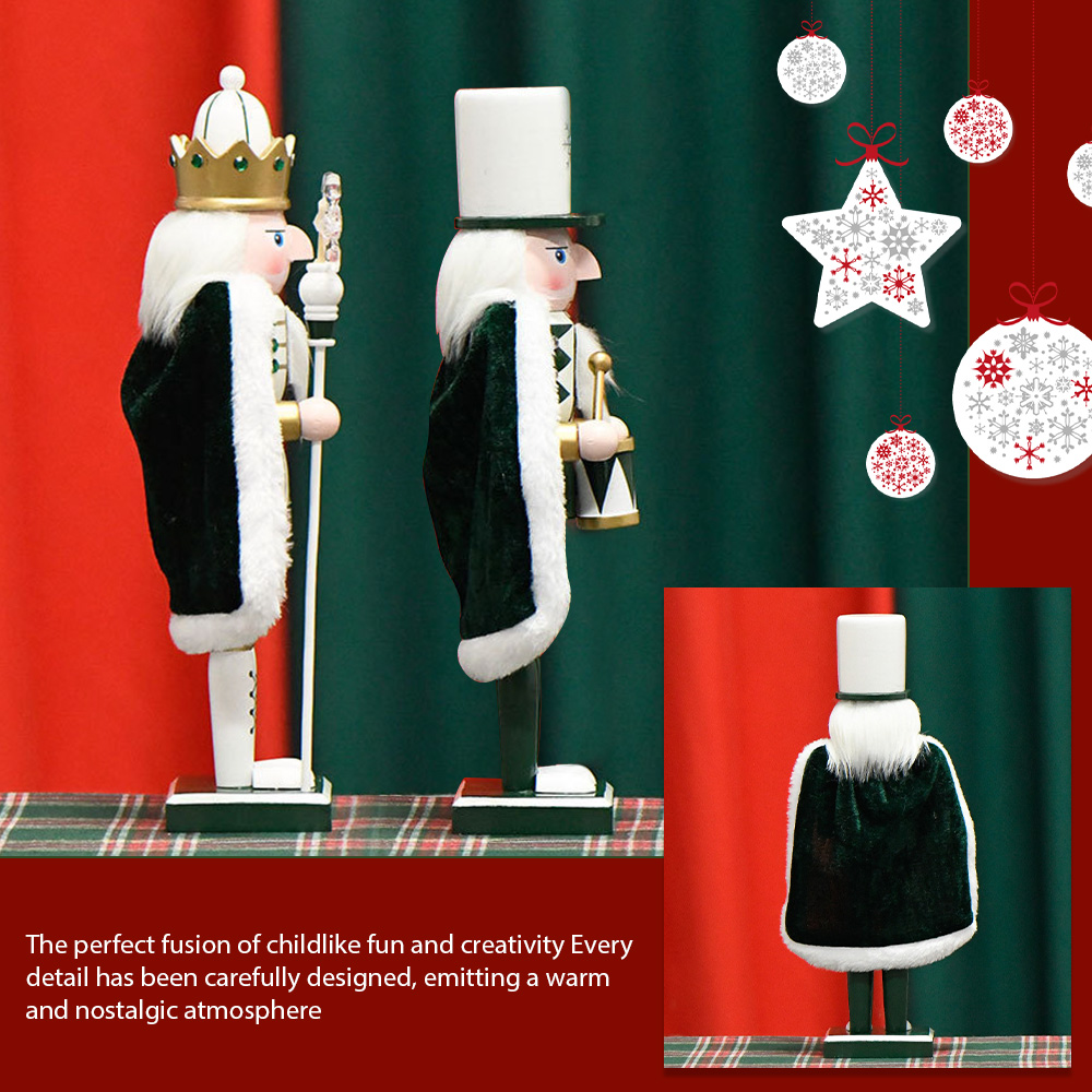 30CM Nutcracker snowflake cape - Nutcracker Figurine review and price