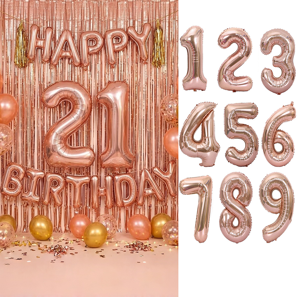 Happy Birthday 32Inch Number F - Tinsel Garland Decoration review and price