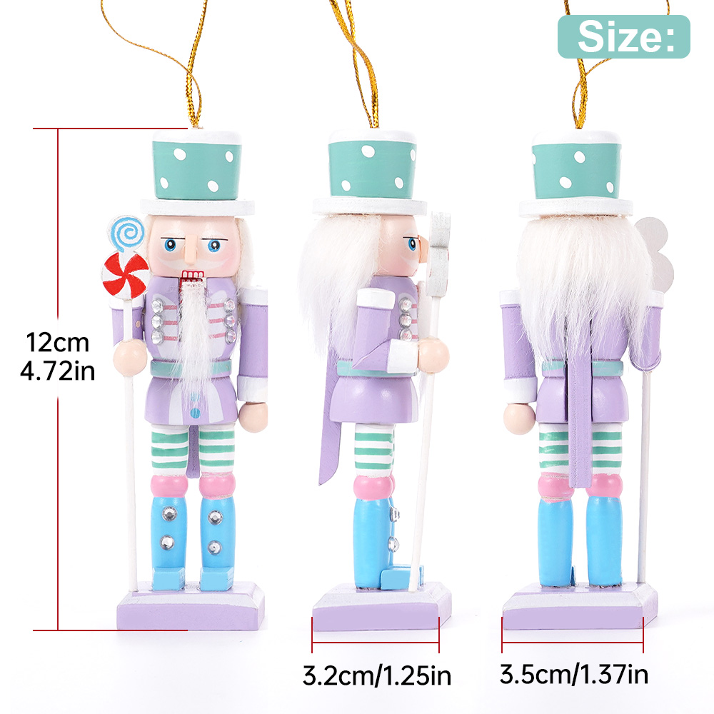 4PCS Macaron Candy Series Nutc - Nutcracker Figurine review and price