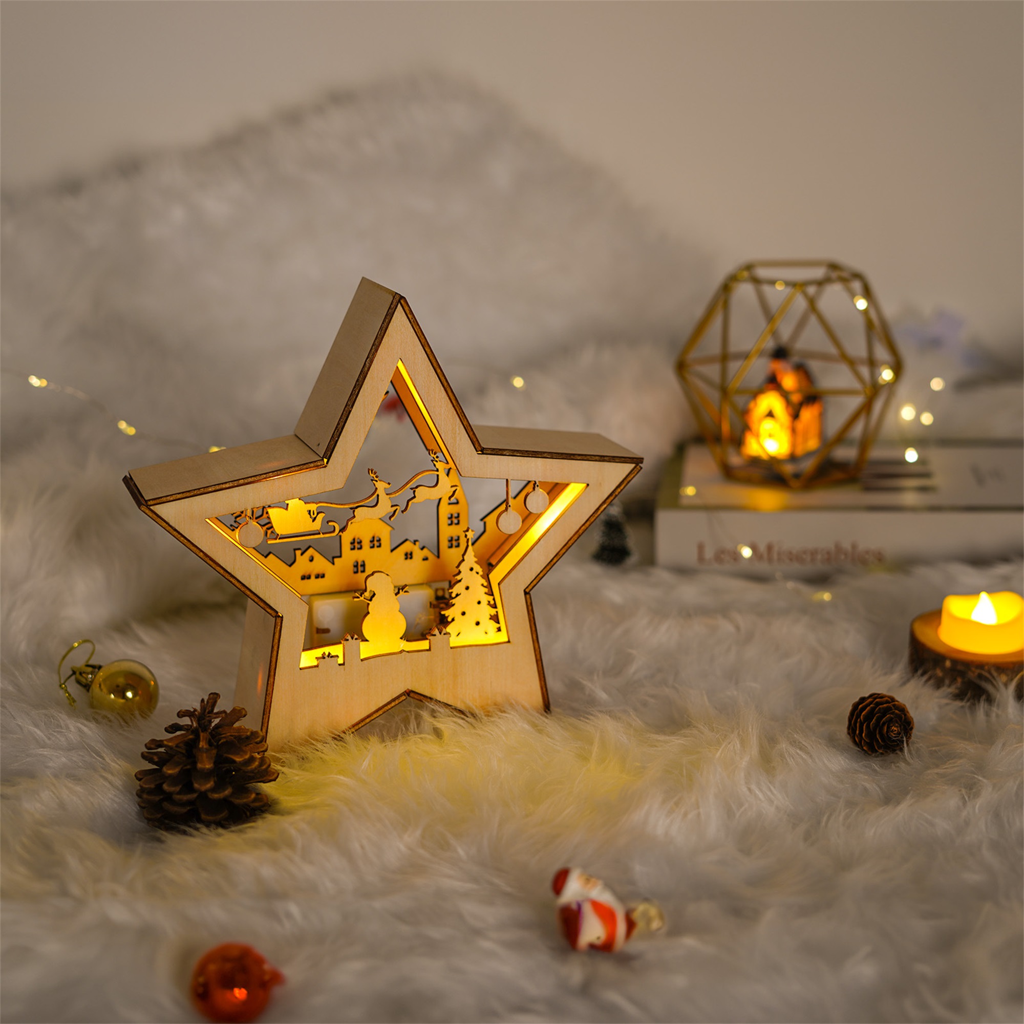 LED Lighted Star Christmas Tre - Star Tree Topper review and price