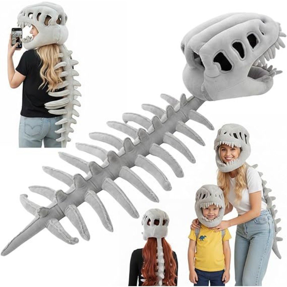 An interesting dinosaur skull  - Santa Hat Plush review and price