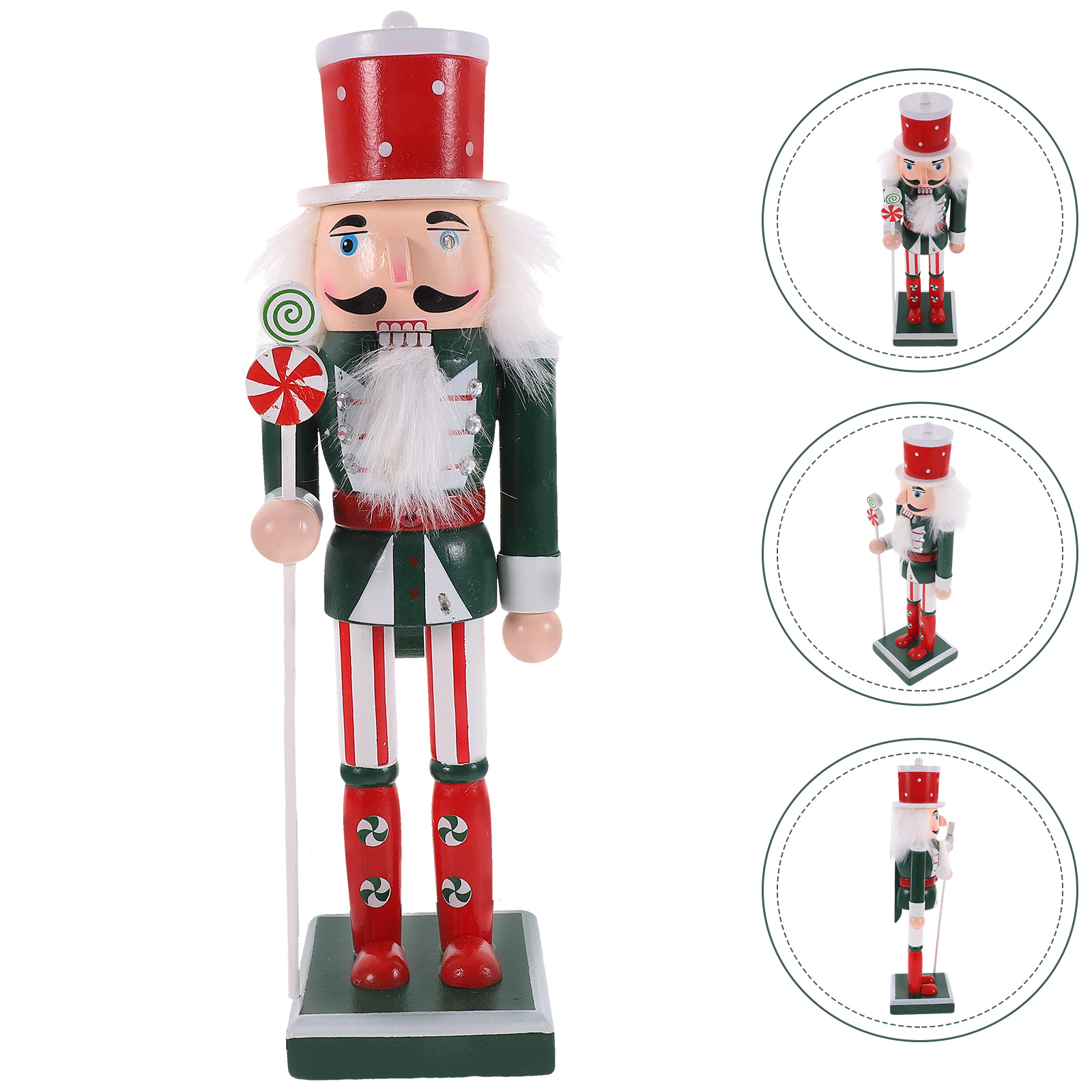 25Cm Wooden Wooden Nutcracker  - Nutcracker Figurine review and price