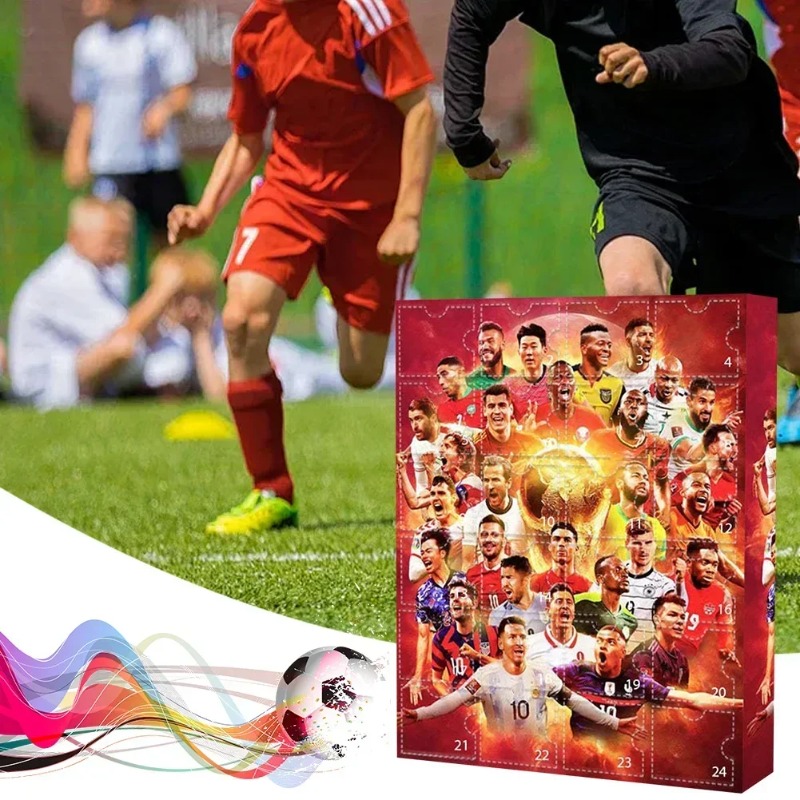 2026HOT Soccer Star Countdown  - Advent Calendar Gift review and price